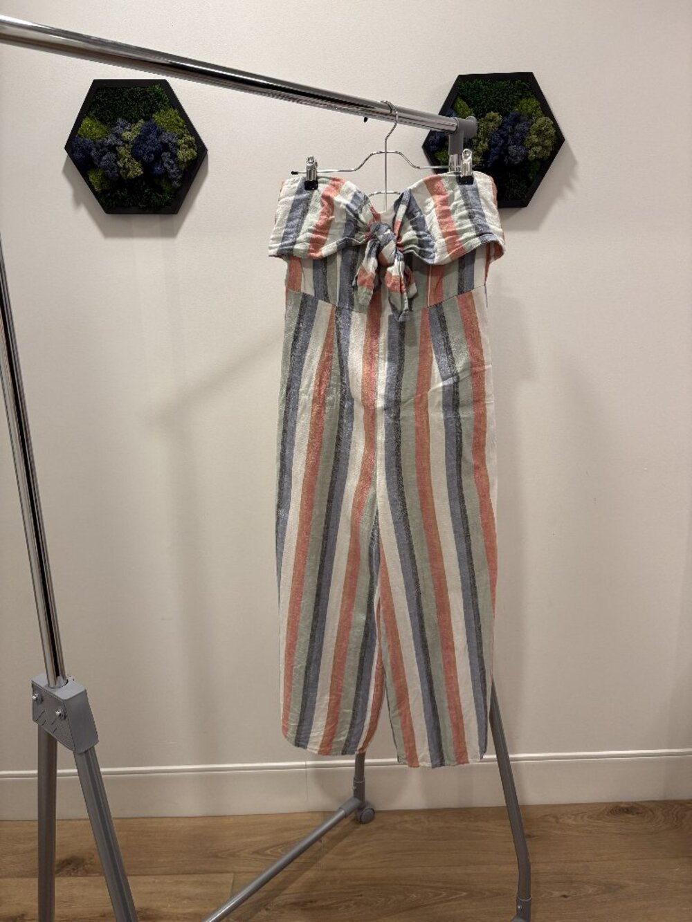 Pastel Striped Jumpsuit